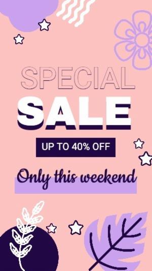 UP TO 40% OFF