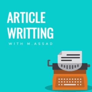 ARTICLE WRITTING