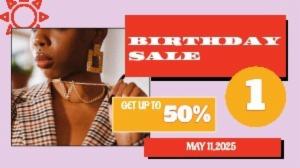 BIRTHDAY SALE