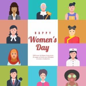 Women's Day HAPPY Ni