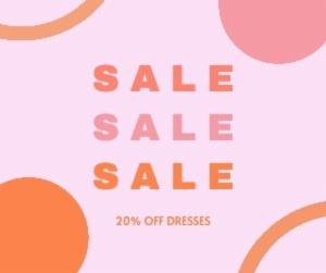 20% OFF DRESSES