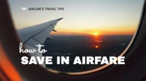 SAVE IN AIRFARE