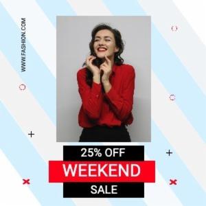 WEEKEND 25% OFF SALE